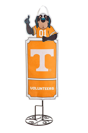 Large 3 Feet Tall Tennessee Volunteers Smokey Outdoor Safe Felt Garden and Tailgate Stake