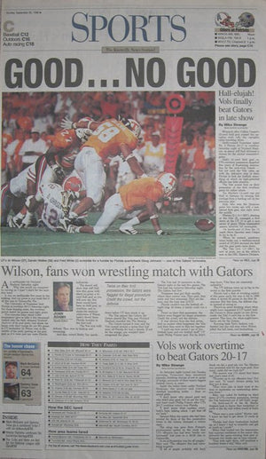 1998 Tennessee vs Florida