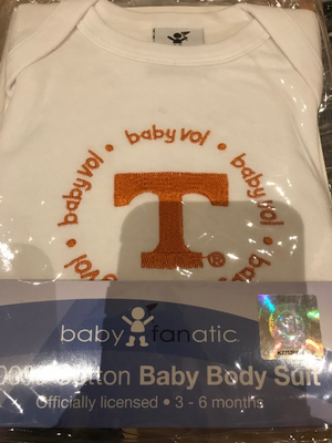 Tennessee Vols Baby Onesie Suit for 2-6 Month Old Little Vol