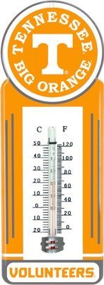 Tennessee Volunteers  Metal Outdoor Thermometer